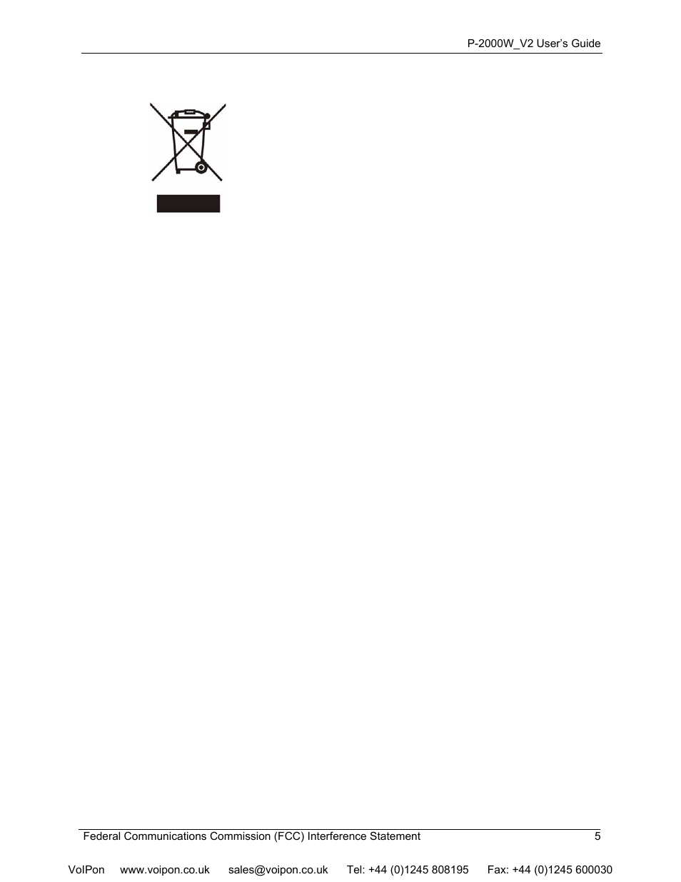 ZyXEL Communications P2000W User Manual | Page 5 / 131