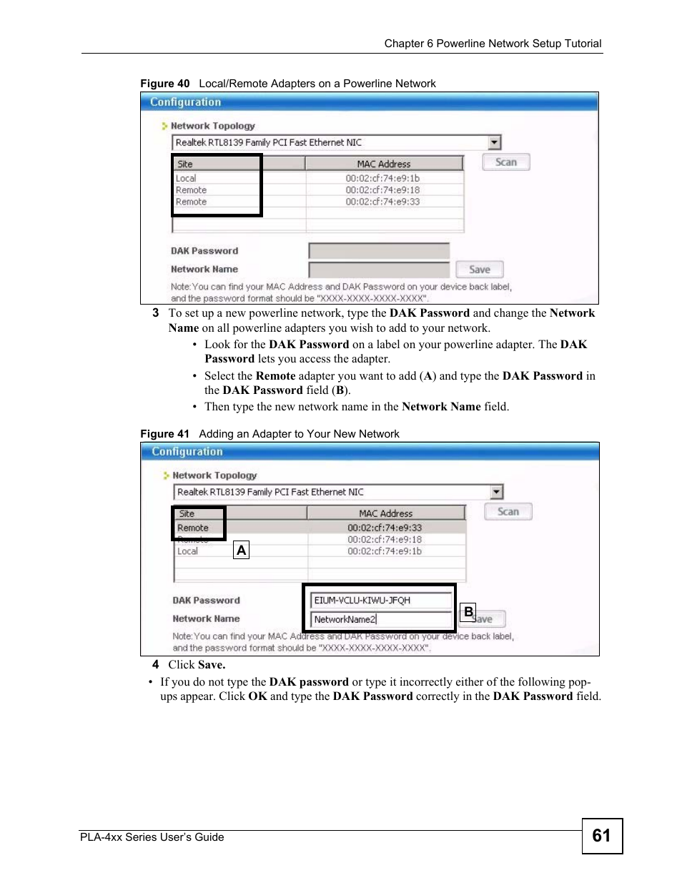 ZyXEL Communications PLA-470 User Manual | Page 61 / 92