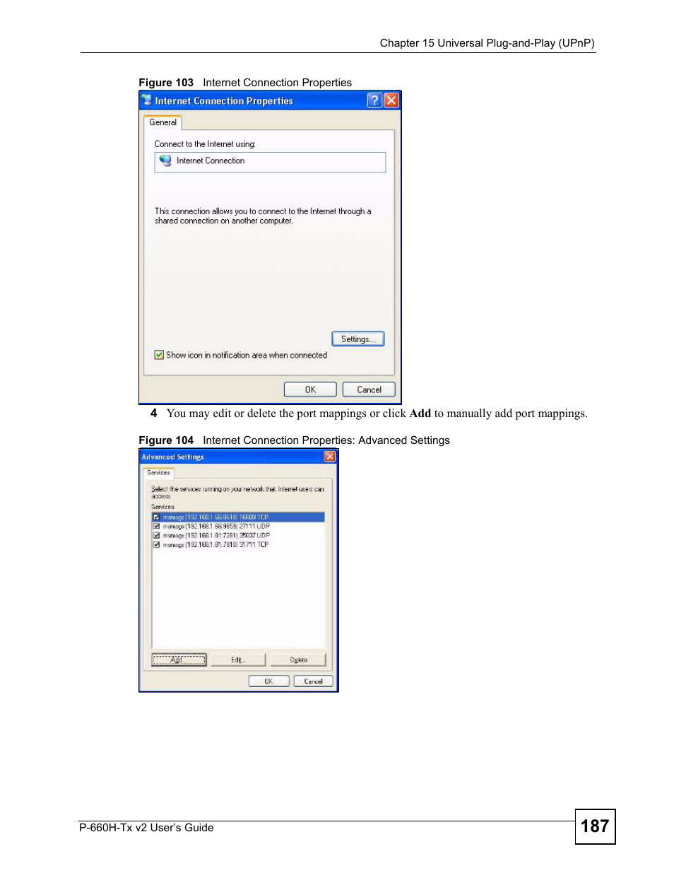 ZyXEL Communications P-660H-Tx v2 User Manual | Page 187 / 312