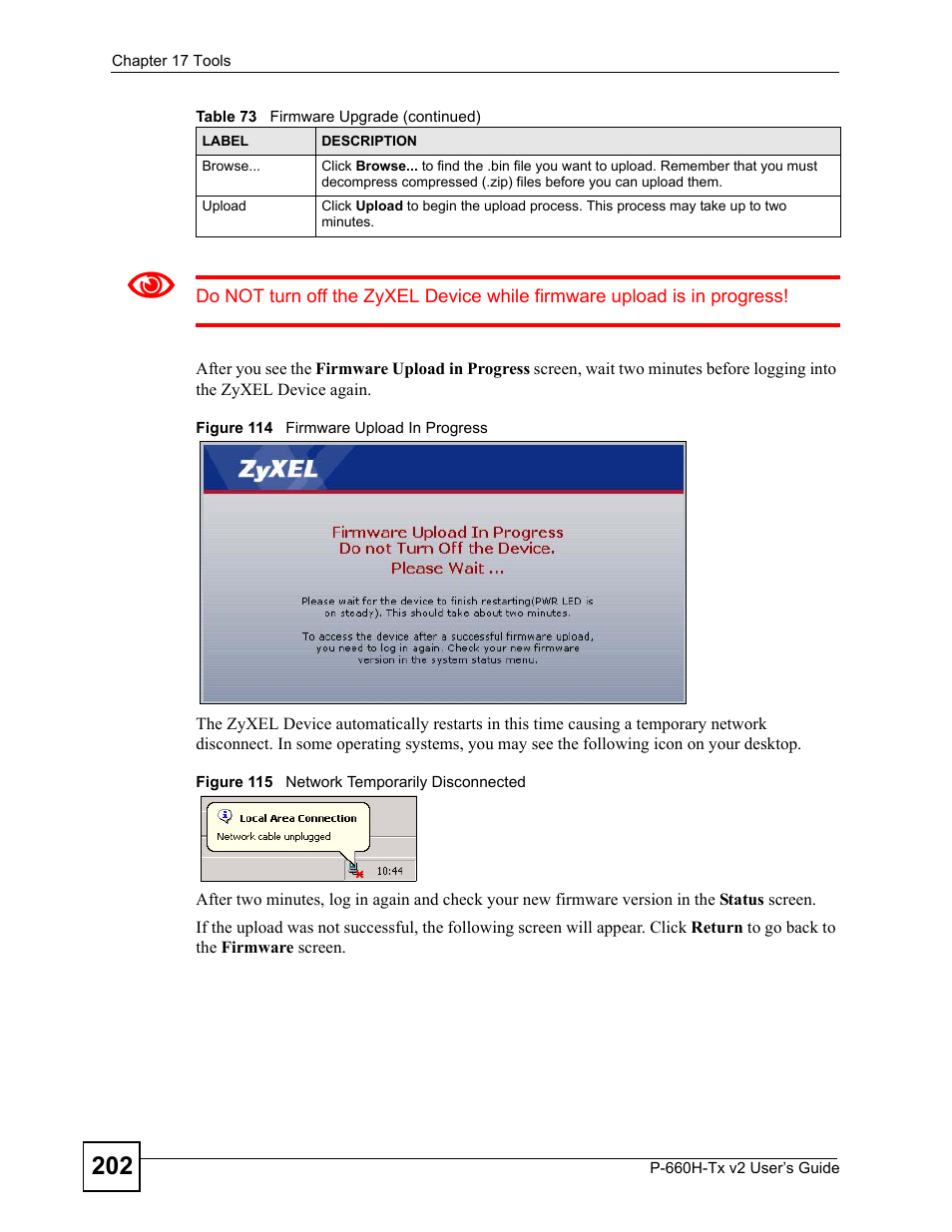 ZyXEL Communications P-660H-Tx v2 User Manual | Page 202 / 312