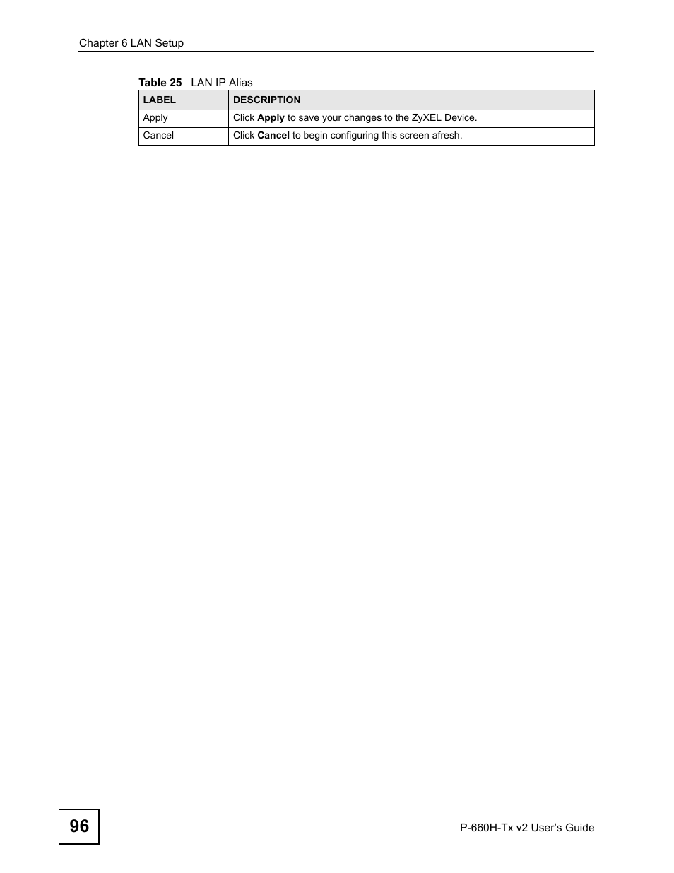 ZyXEL Communications P-660H-Tx v2 User Manual | Page 96 / 312