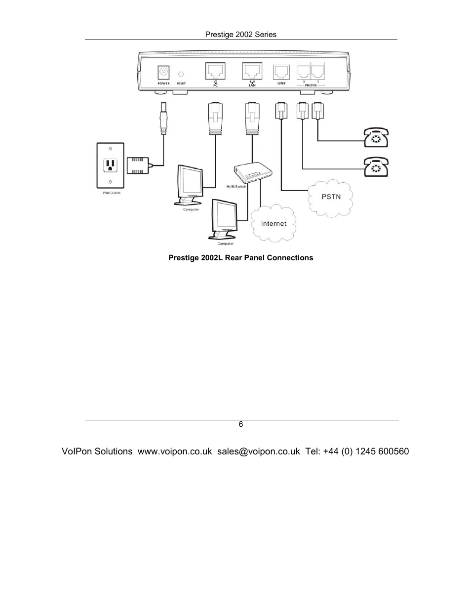 ZyXEL Communications Prestige 2002 Series User Manual | Page 6 / 20