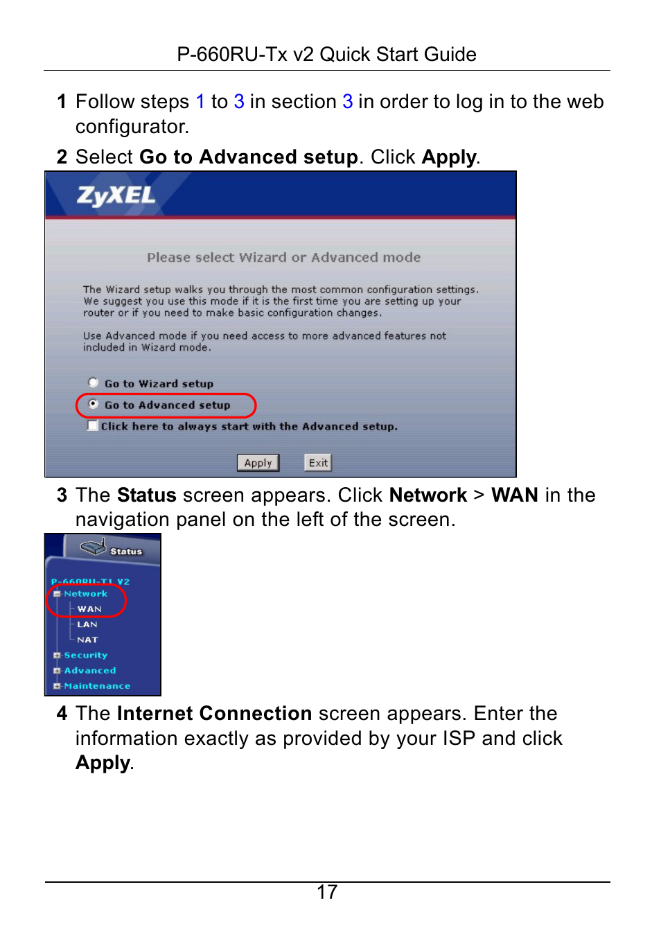ZyXEL Communications ADSL2+ Ethernet / USB Router P-660RU-Tx v2 User Manual | Page 18 / 22