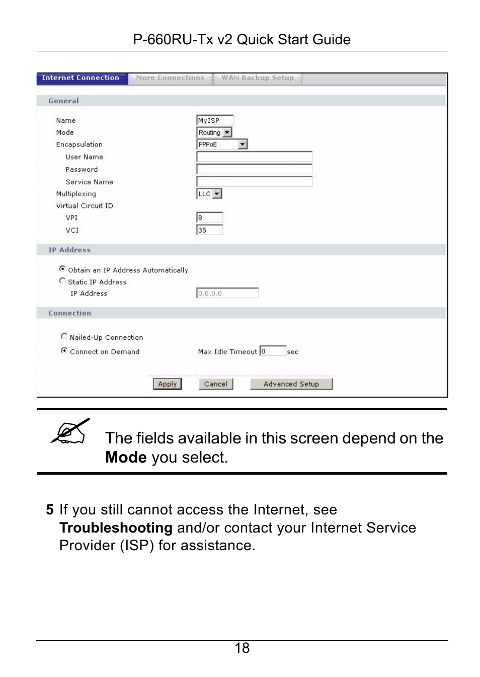 ZyXEL Communications ADSL2+ Ethernet / USB Router P-660RU-Tx v2 User Manual | Page 19 / 22