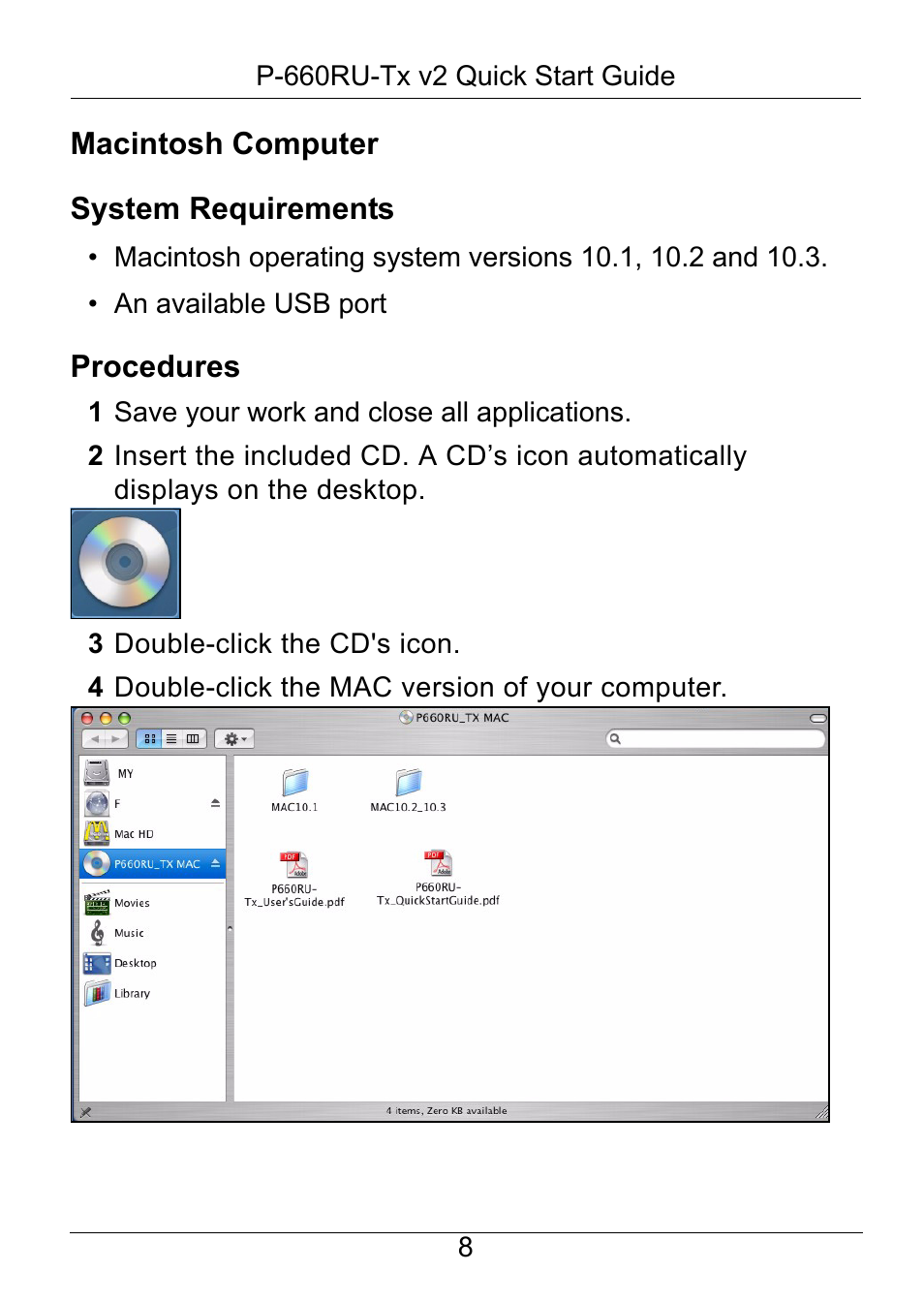 ZyXEL Communications ADSL2+ Ethernet / USB Router P-660RU-Tx v2 User Manual | Page 9 / 22