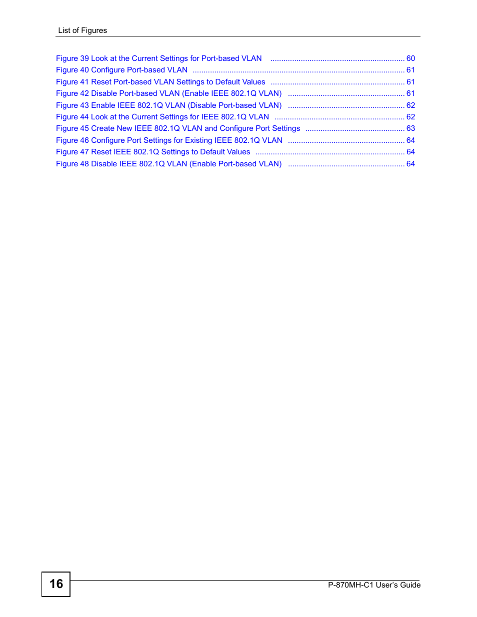 ZyXEL Communications P-870MH-C1 User Manual | Page 16 / 74