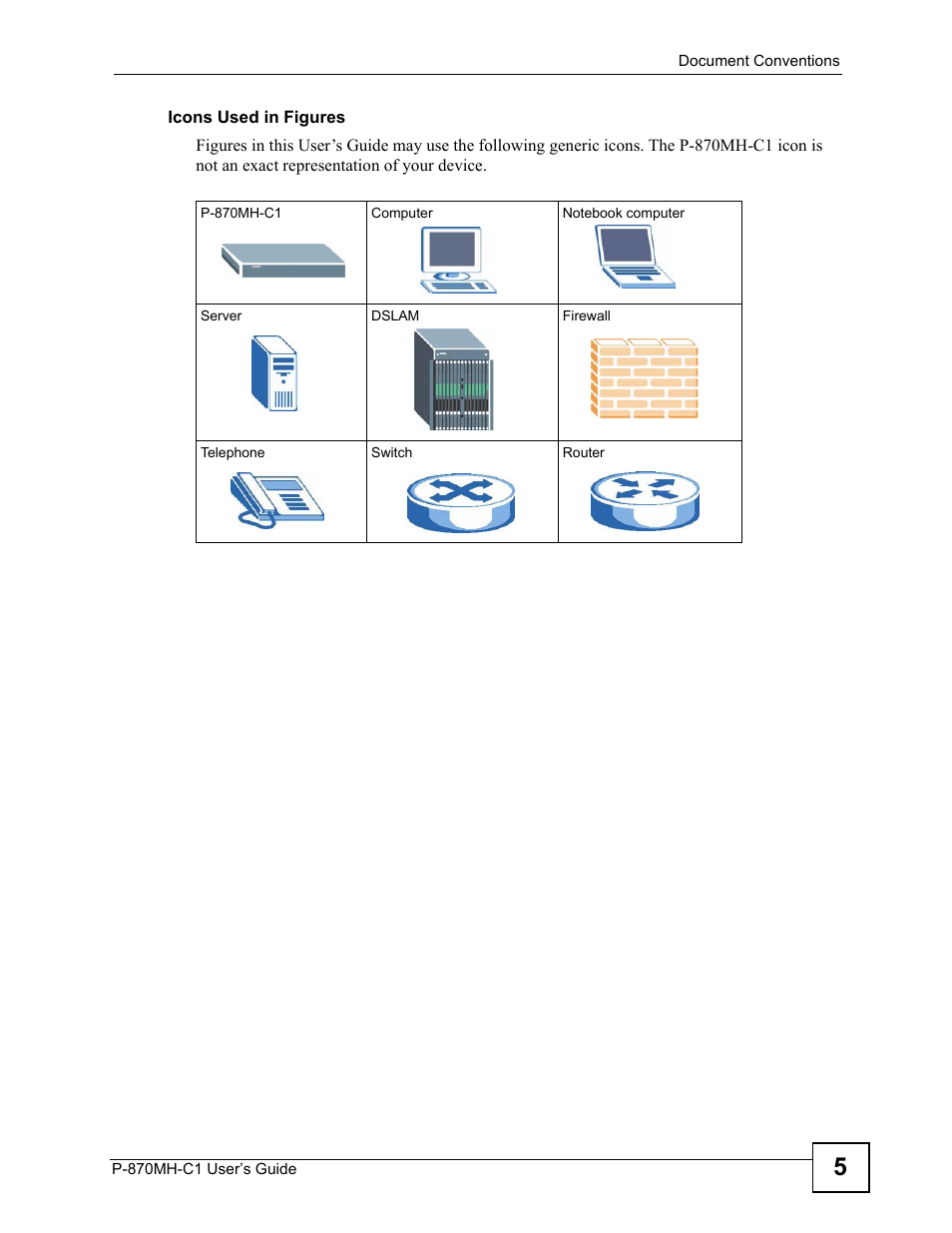 ZyXEL Communications P-870MH-C1 User Manual | Page 5 / 74