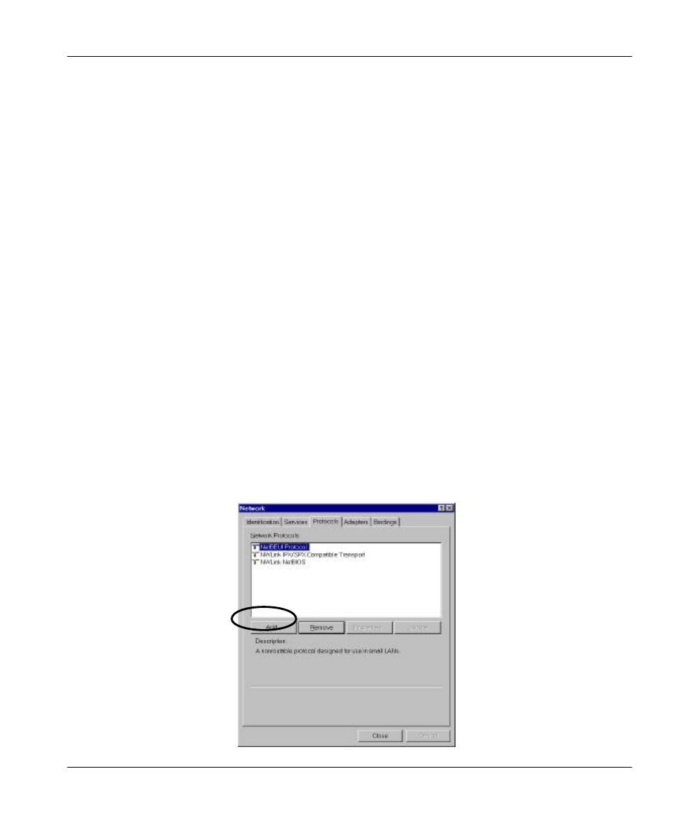 Chapter 4 windows nt quick start, 1 tcp/ip installation | ZyXEL Communications Prestige 100MH User Manual | Page 19 / 29