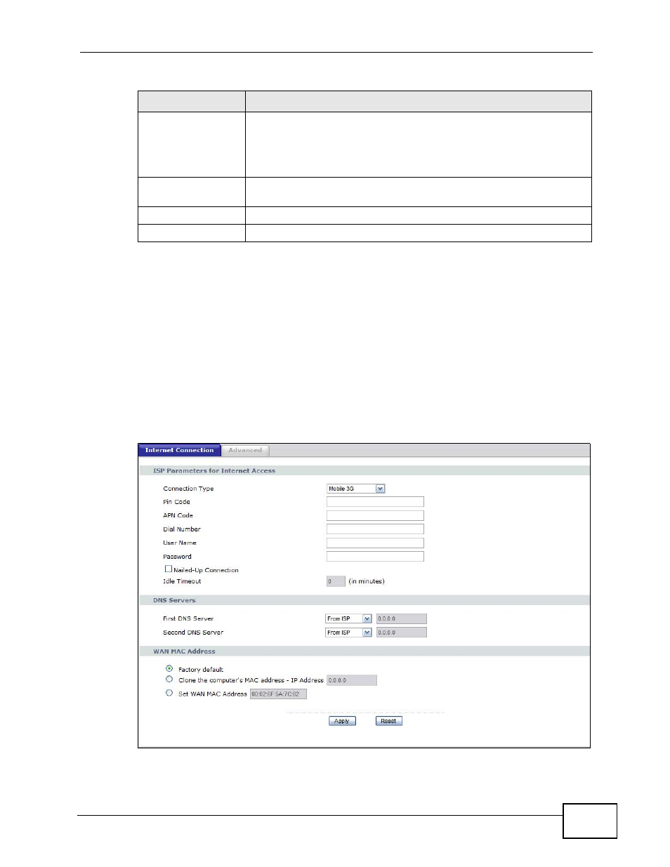 4 mobile 3g | ZyXEL Communications NBG4115 User Manual | Page 111 / 280