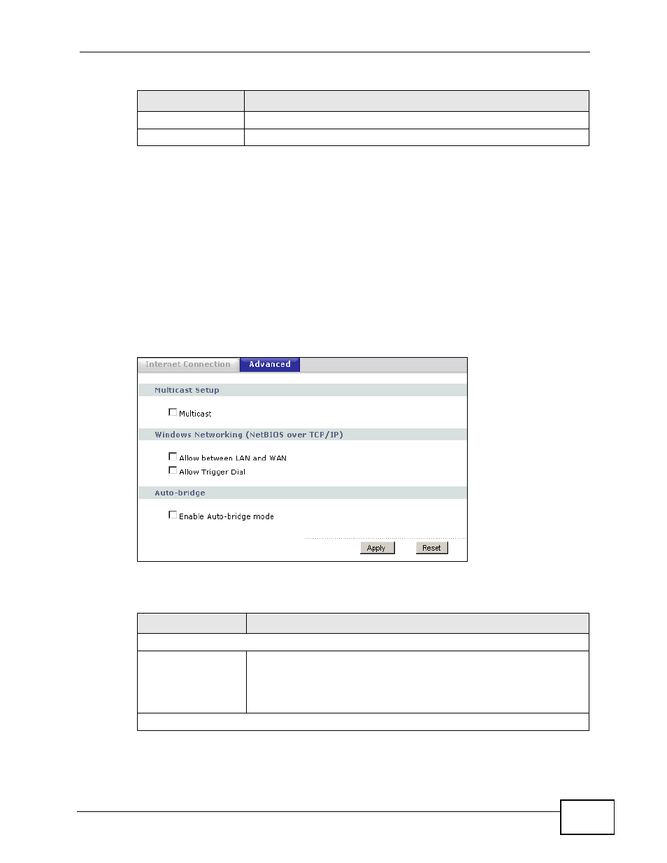 4 advanced | ZyXEL Communications NBG4115 User Manual | Page 113 / 280
