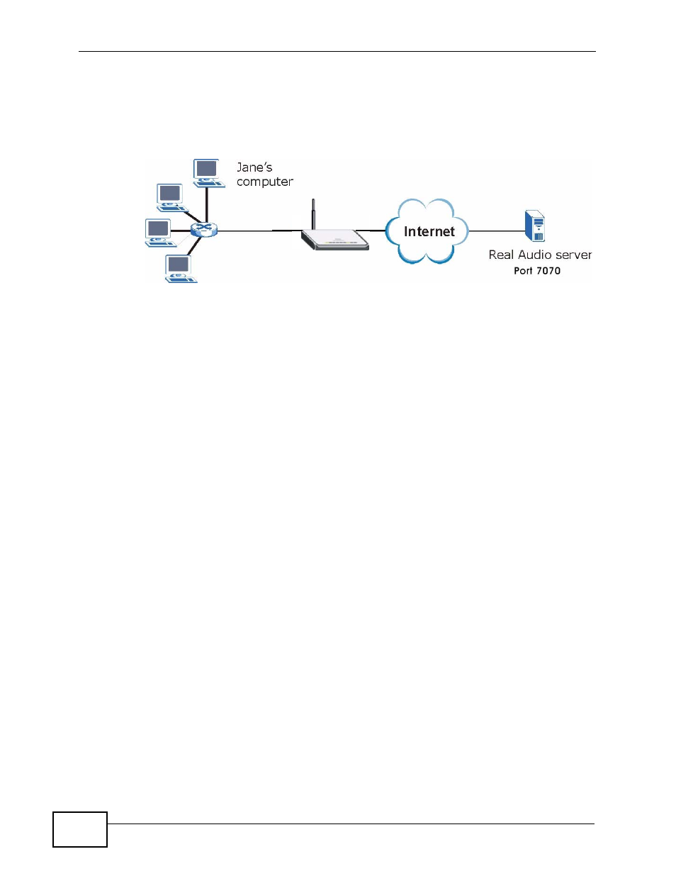 4 trigger port forwarding example, 5 two points to remember about trigger ports | ZyXEL Communications NBG4115 User Manual | Page 134 / 280