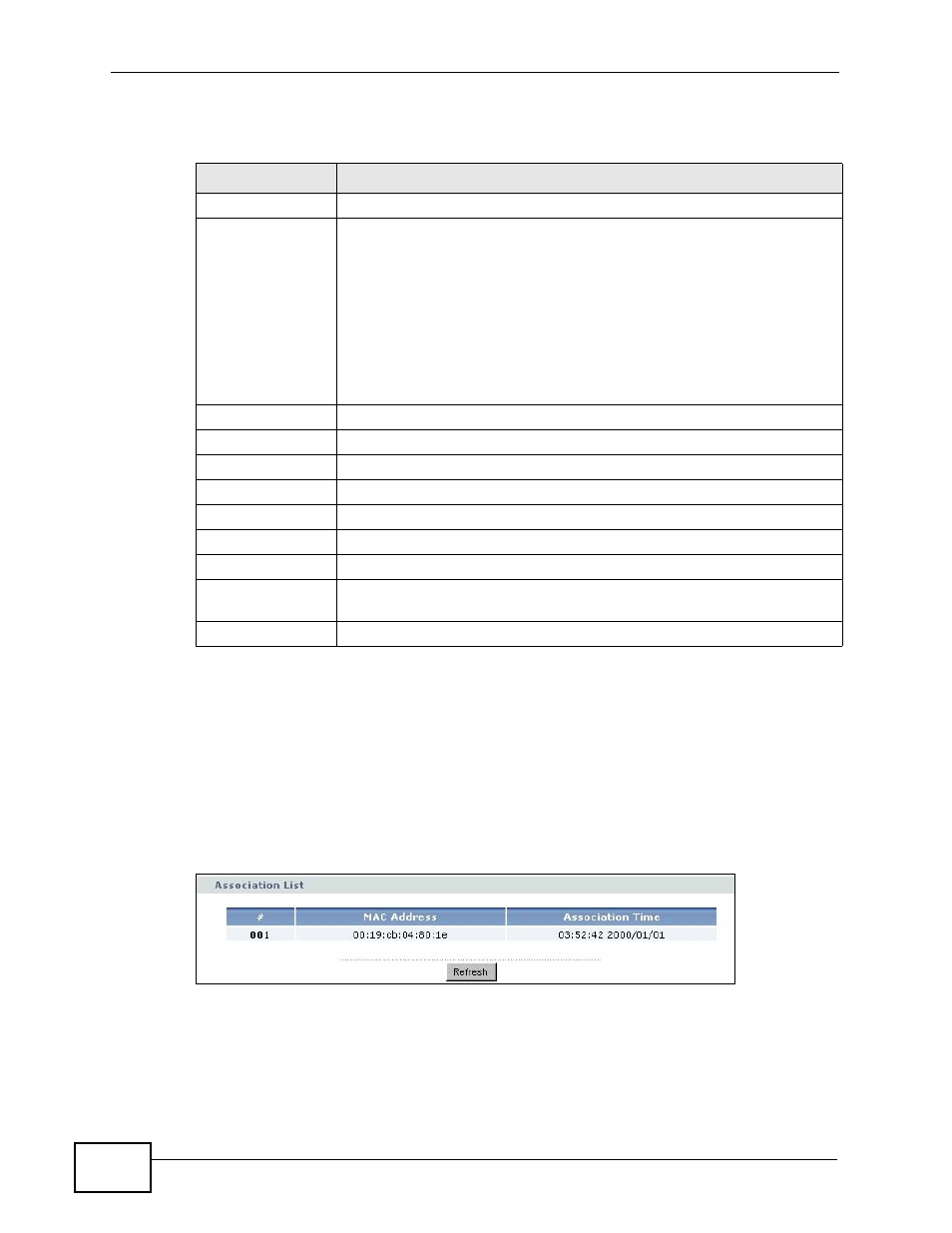 4 summary: wlan station status | ZyXEL Communications NBG4115 User Manual | Page 36 / 280