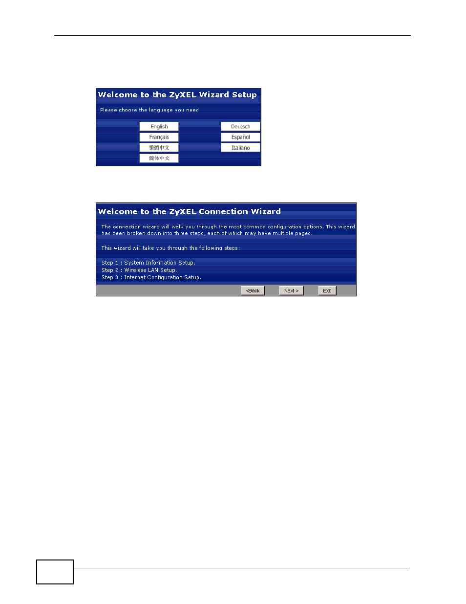 3 step 1: system information, 1 system name | ZyXEL Communications NBG4115 User Manual | Page 40 / 280