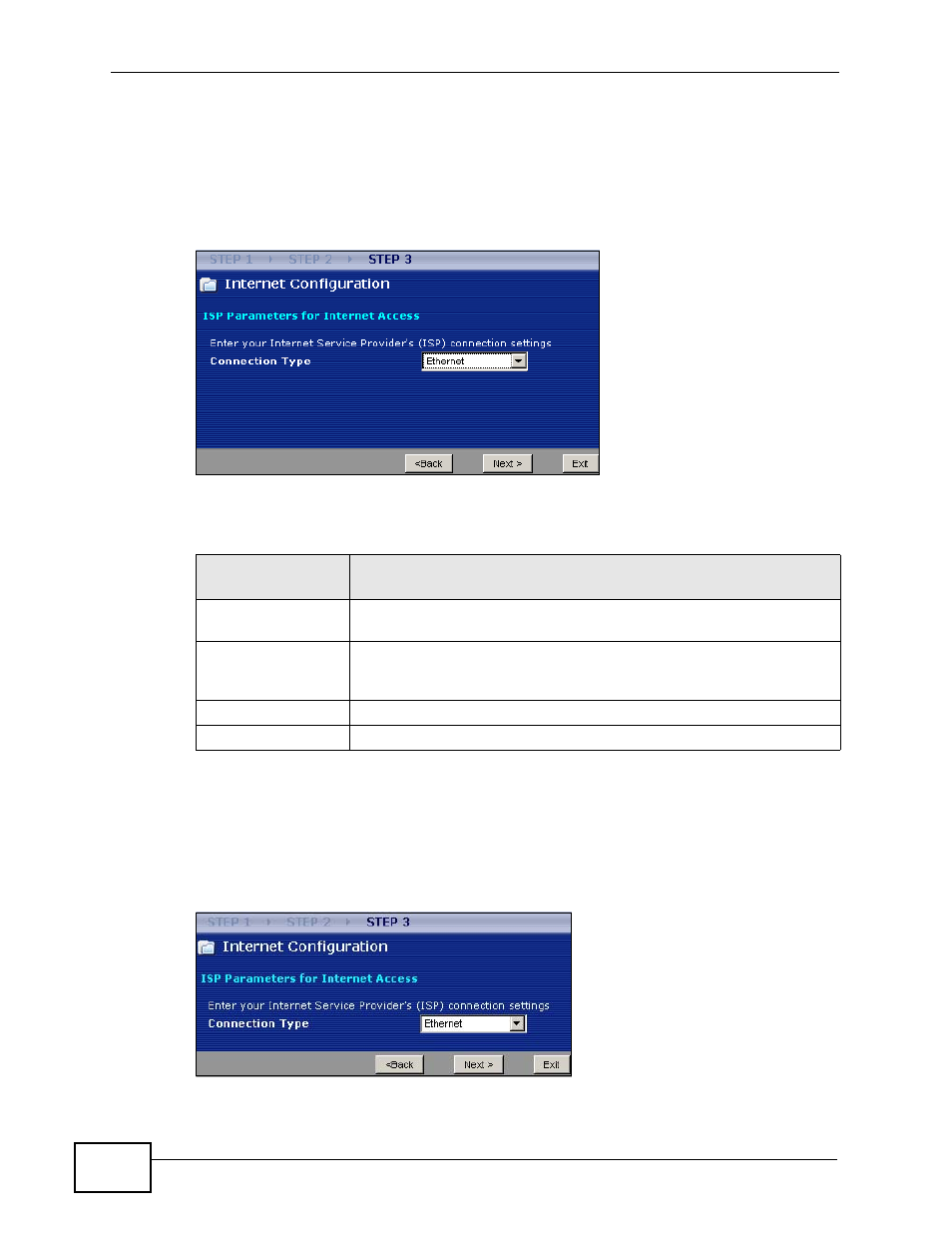 1 ethernet connection | ZyXEL Communications NBG4115 User Manual | Page 44 / 280