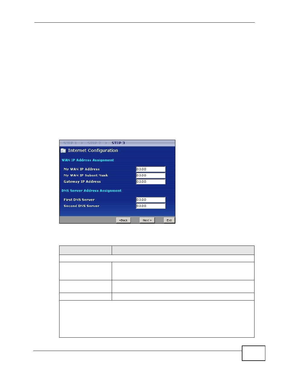9 wan ip and dns server address assignment | ZyXEL Communications NBG4115 User Manual | Page 51 / 280