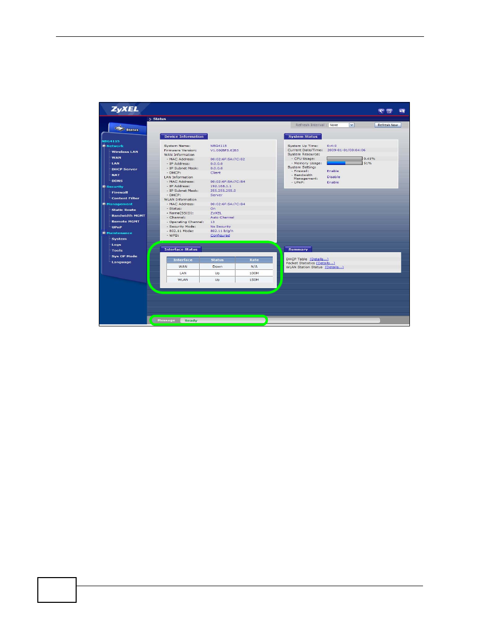 1 configure your notebook | ZyXEL Communications NBG4115 User Manual | Page 72 / 280