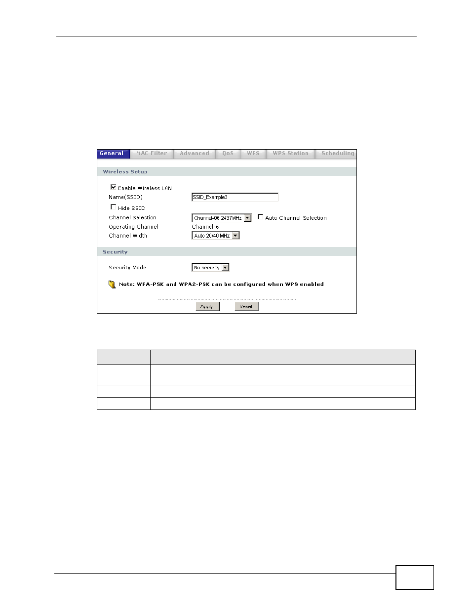1 no security, 2 wep encryption | ZyXEL Communications NBG4115 User Manual | Page 87 / 280