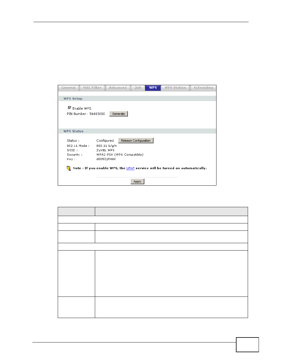 6 wps | ZyXEL Communications NBG4115 User Manual | Page 97 / 280