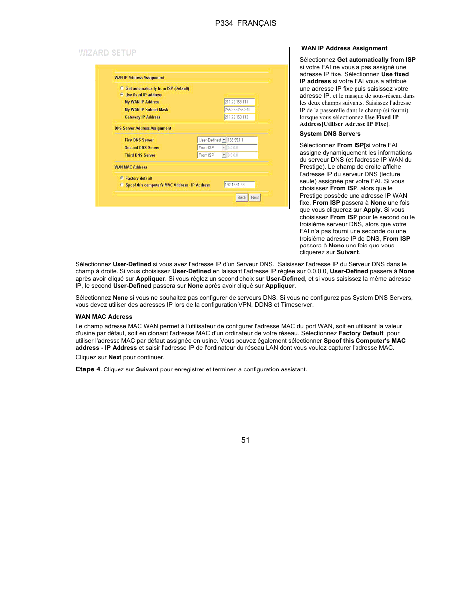 ZyXEL Communications PRESTIGE 334 User Manual | Page 52 / 63