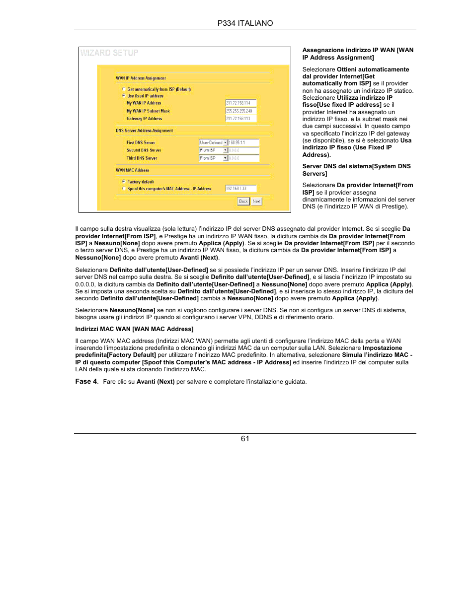 ZyXEL Communications PRESTIGE 334 User Manual | Page 62 / 63