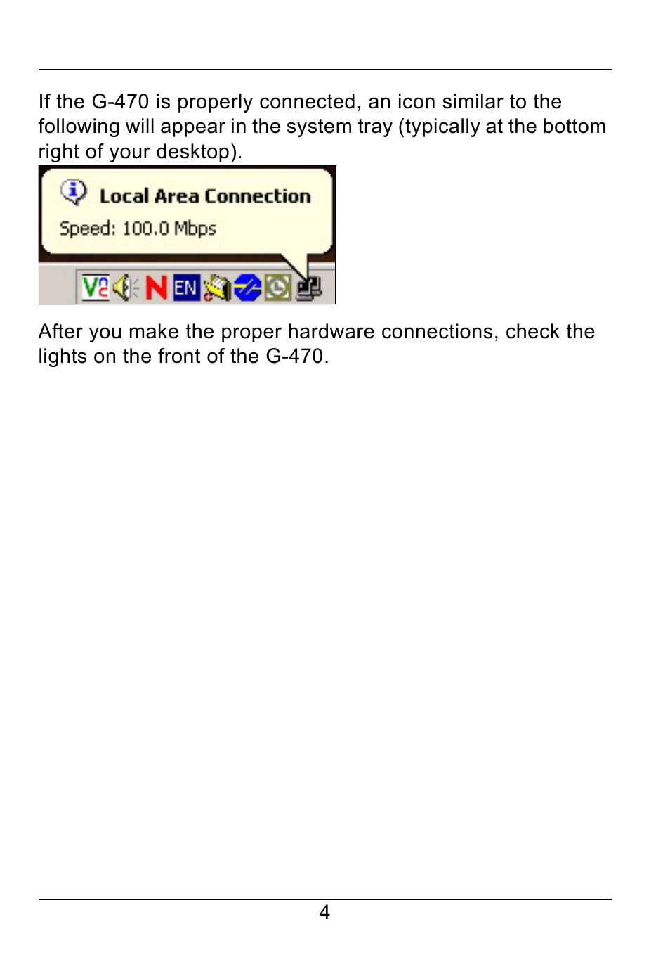 ZyXEL Communications 802.11g Wireless Ethernet Adapter 1-G-470 User Manual | Page 4 / 14