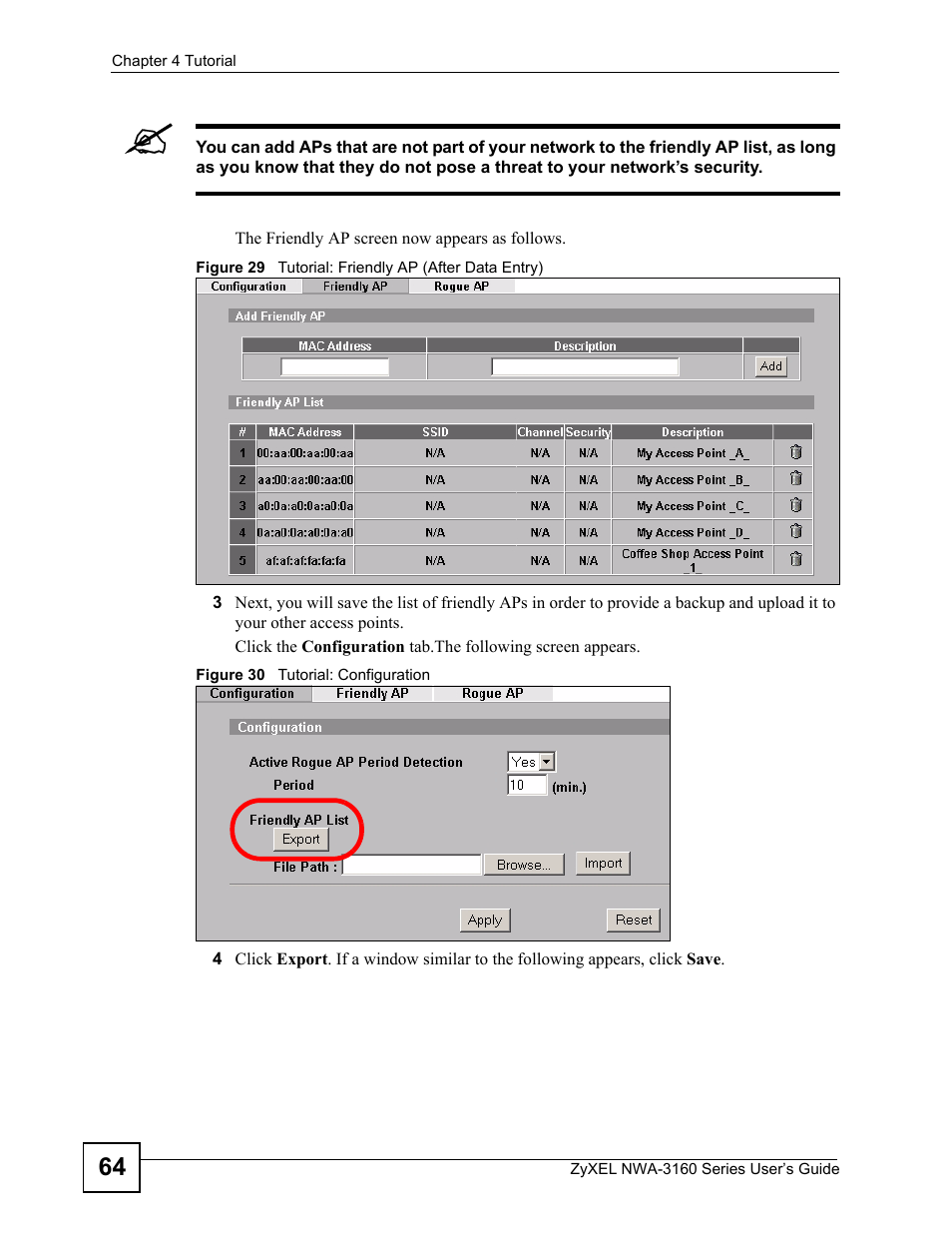 ZyXEL Communications NWA-3160 Series User Manual | Page 64 / 320