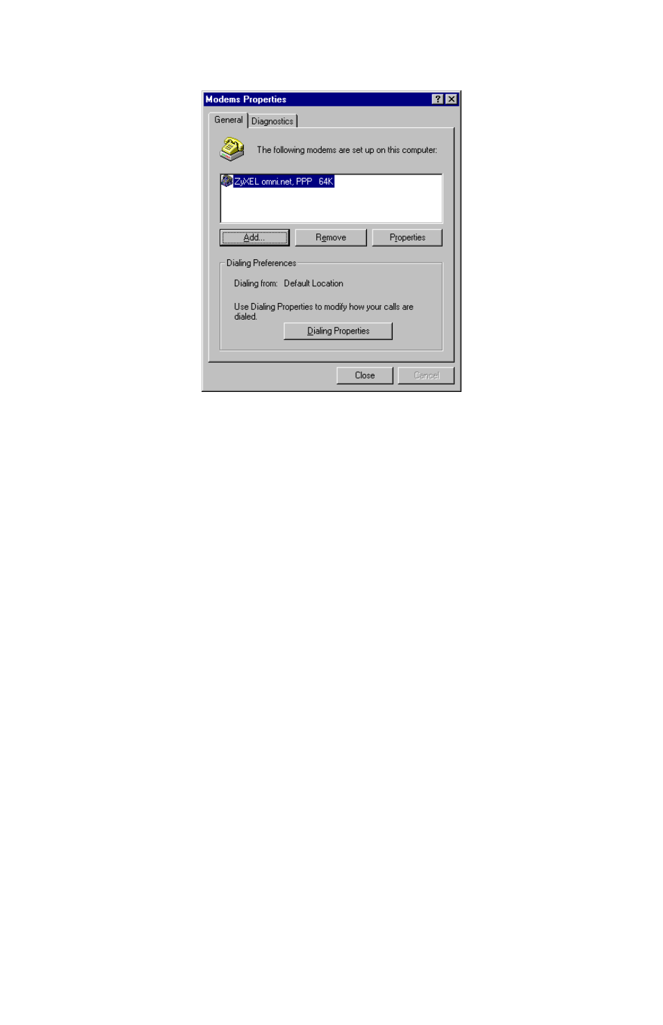 Configuring windows 95 dial-up networking | ZyXEL Communications ACCESSING INTERNET & INTRANET omni series User Manual | Page 50 / 168