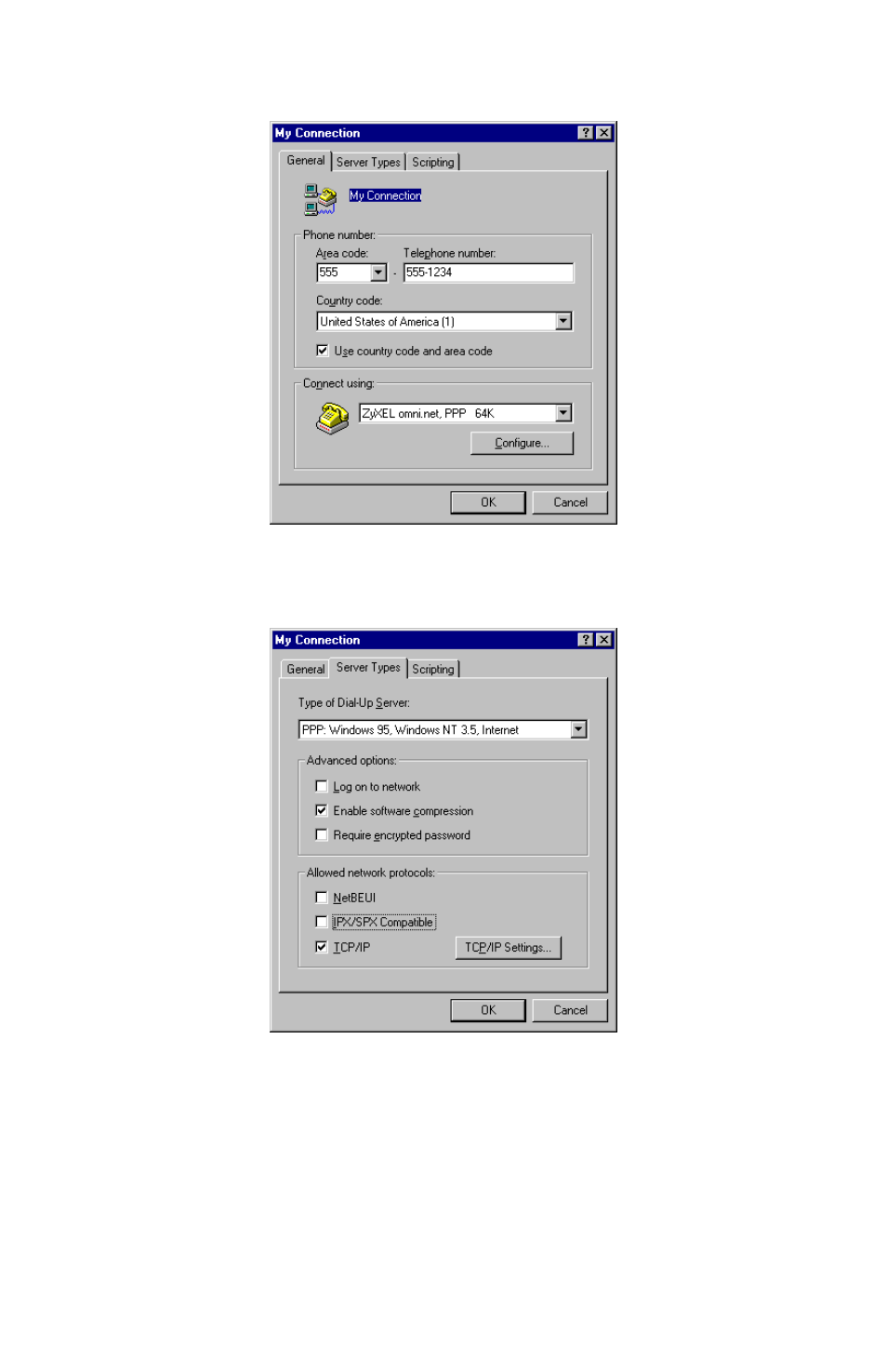 ZyXEL Communications ACCESSING INTERNET & INTRANET omni series User Manual | Page 52 / 168