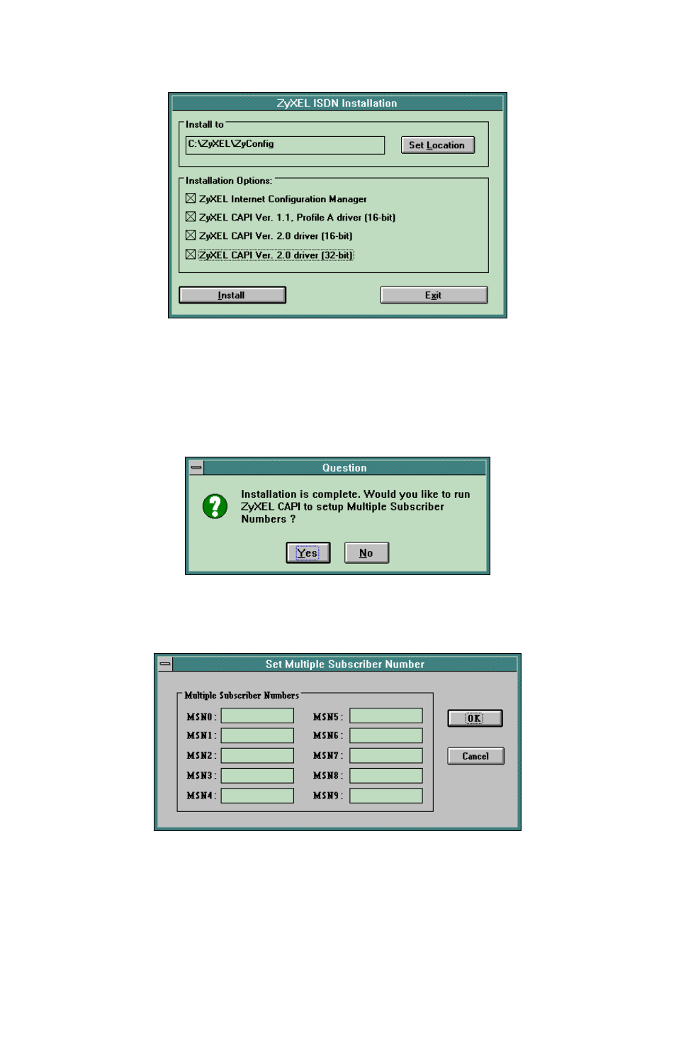ZyXEL Communications ACCESSING INTERNET & INTRANET omni series User Manual | Page 55 / 168