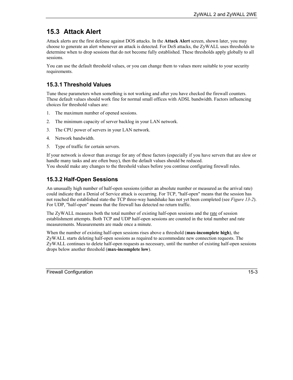 Attack alert, 3 attack alert | ZyXEL Communications ZyXEL ZyWALL 2WE User Manual | Page 165 / 433