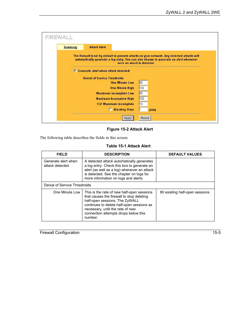ZyXEL Communications ZyXEL ZyWALL 2WE User Manual | Page 167 / 433