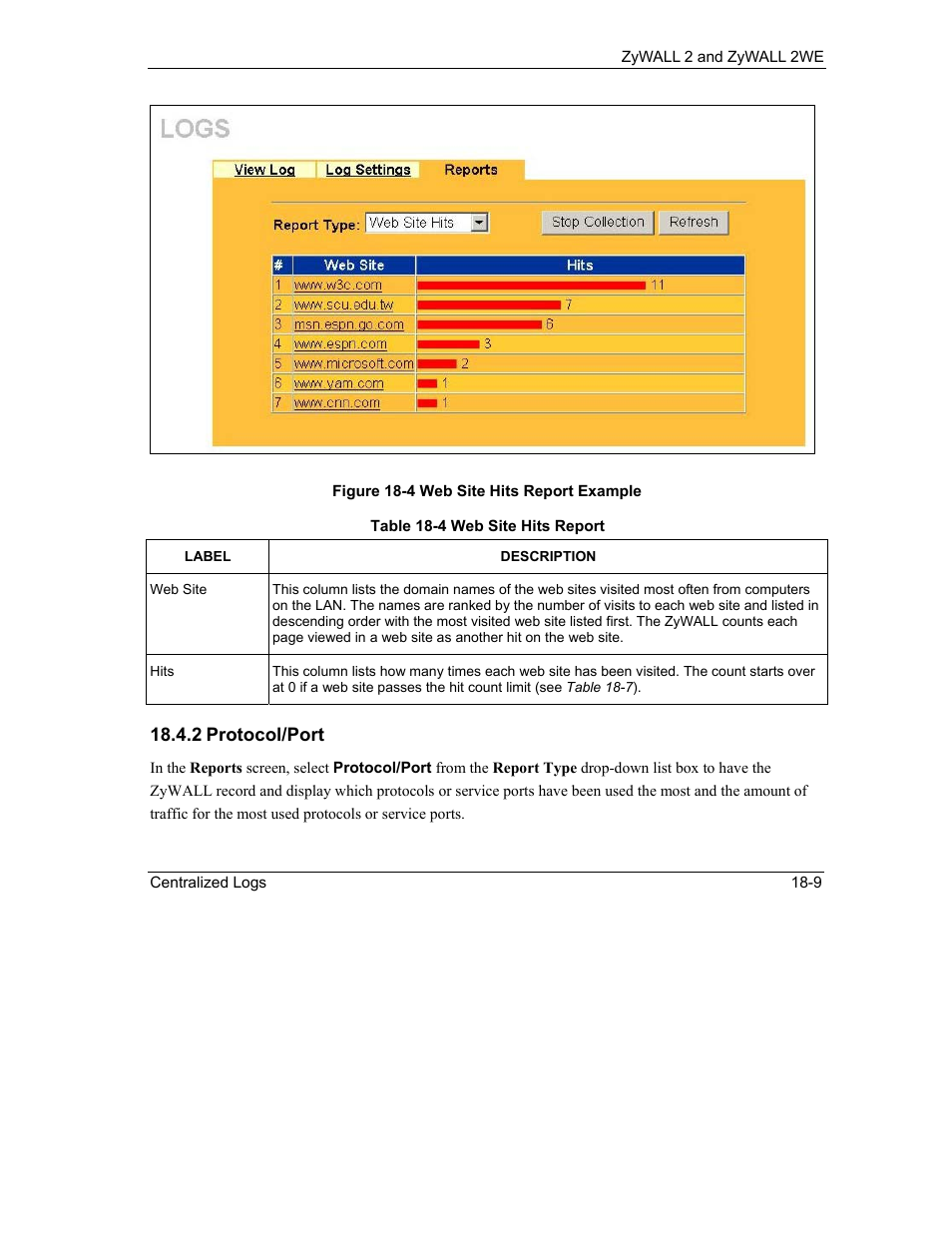 ZyXEL Communications ZyXEL ZyWALL 2WE User Manual | Page 205 / 433