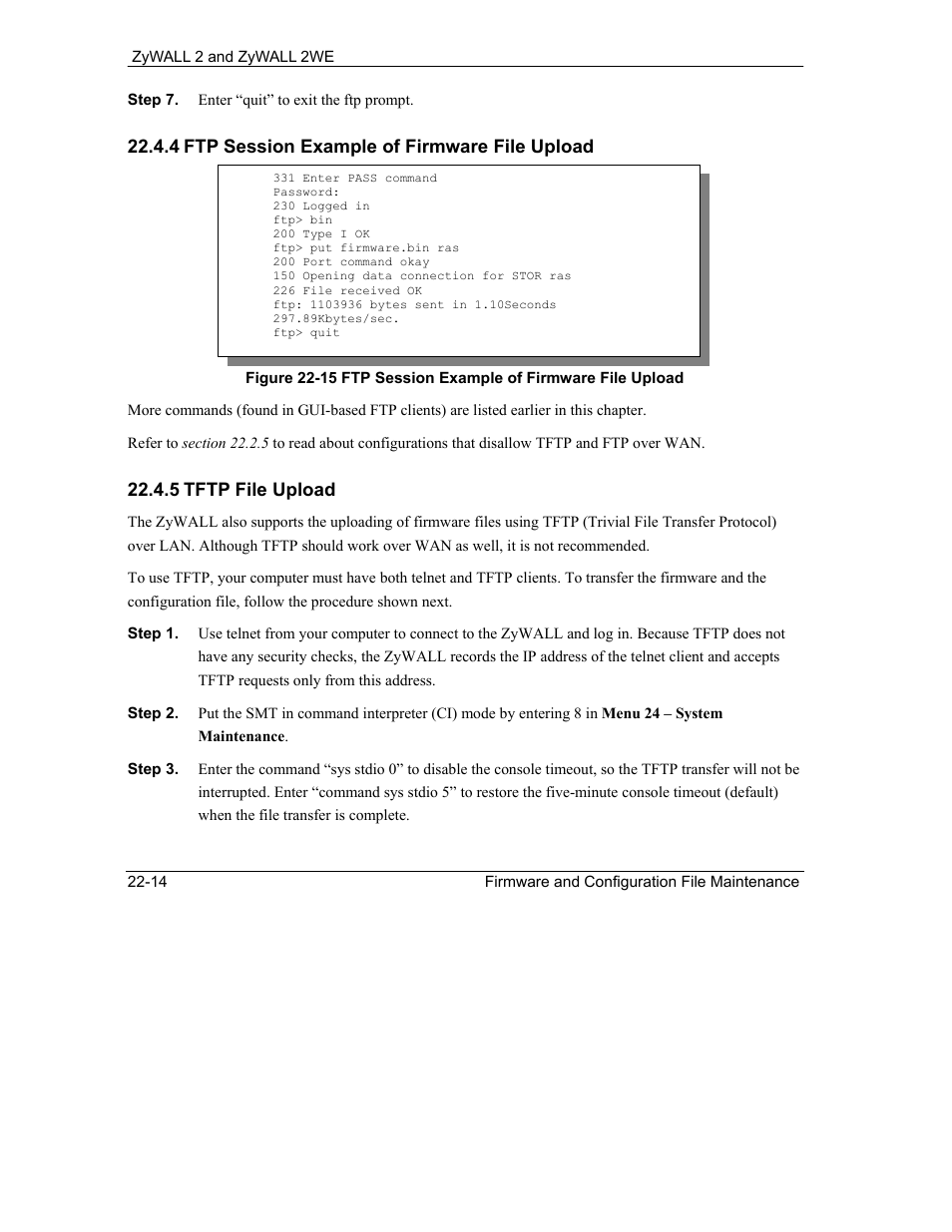 ZyXEL Communications ZyXEL ZyWALL 2WE User Manual | Page 260 / 433