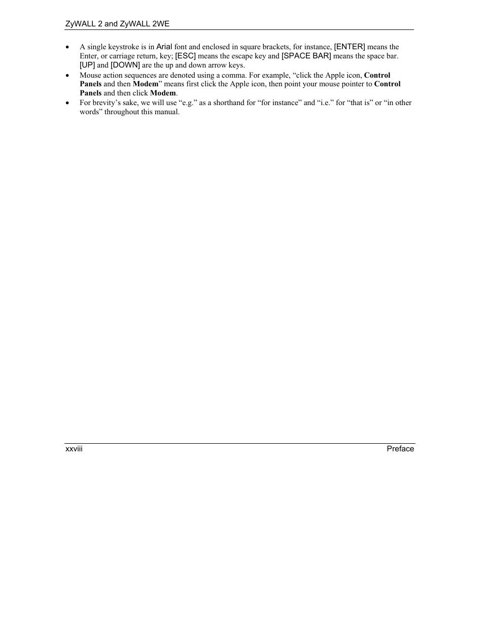 ZyXEL Communications ZyXEL ZyWALL 2WE User Manual | Page 28 / 433