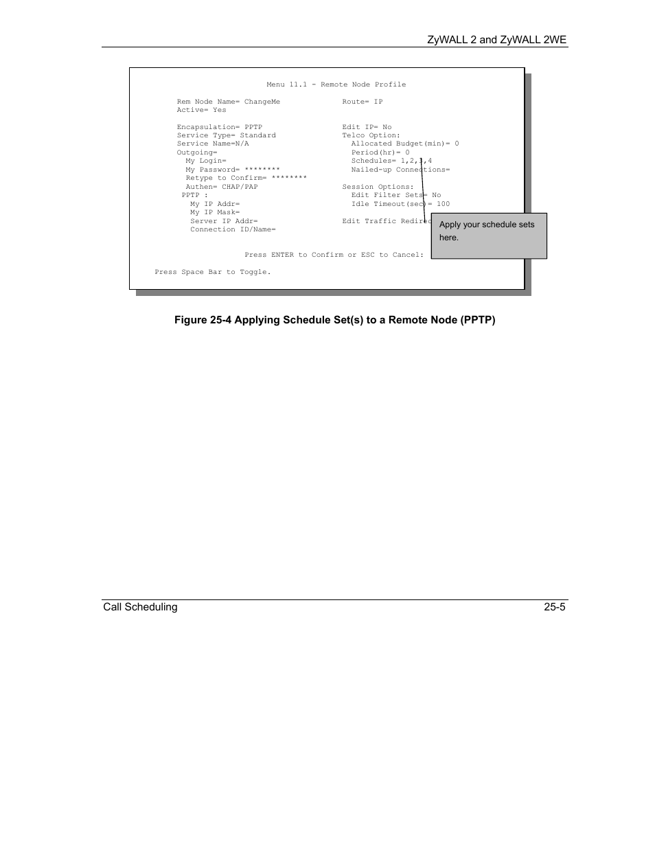 ZyXEL Communications ZyXEL ZyWALL 2WE User Manual | Page 287 / 433