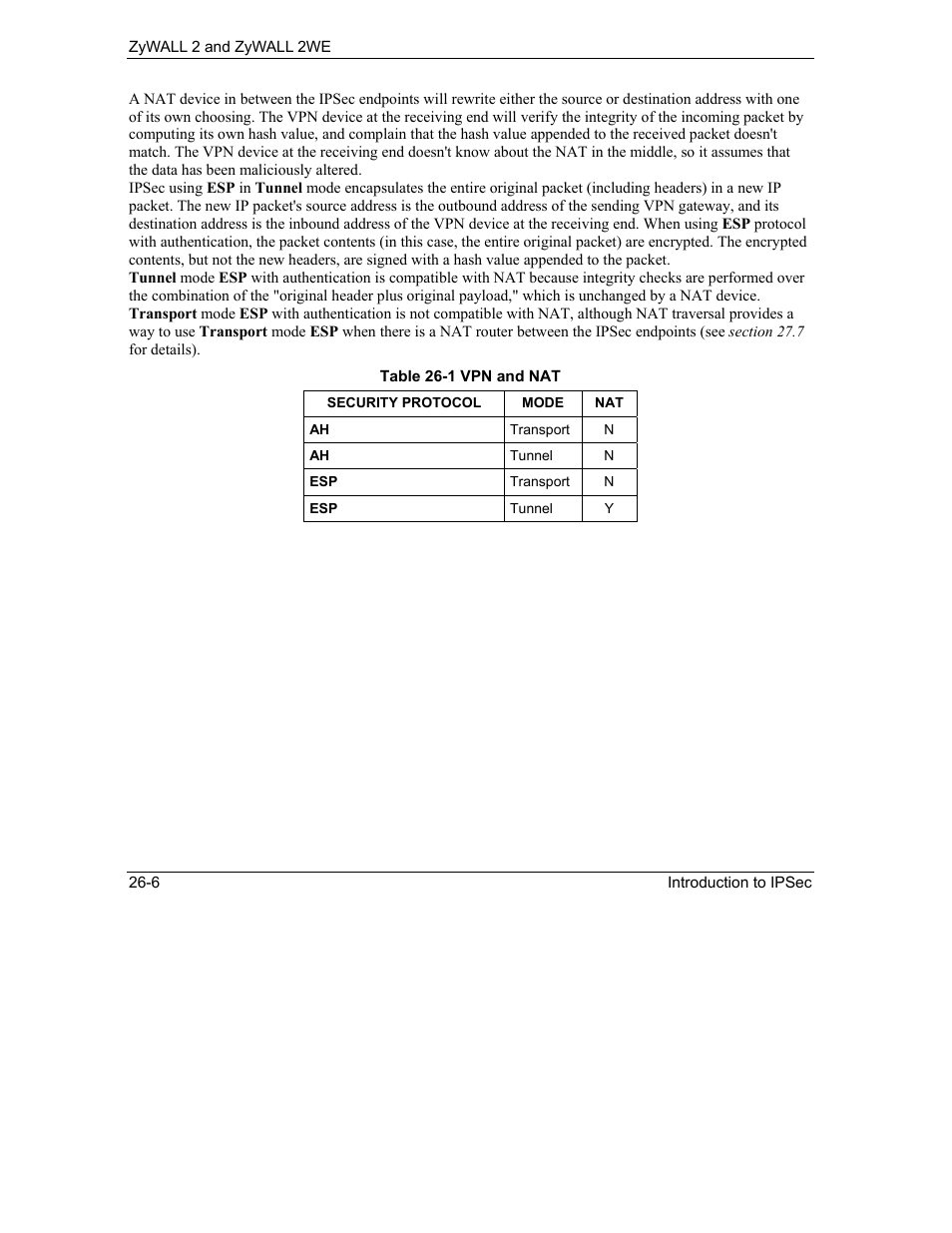 ZyXEL Communications ZyXEL ZyWALL 2WE User Manual | Page 294 / 433