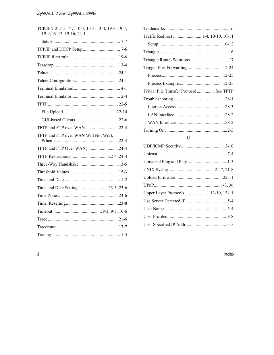 ZyXEL Communications ZyXEL ZyWALL 2WE User Manual | Page 432 / 433