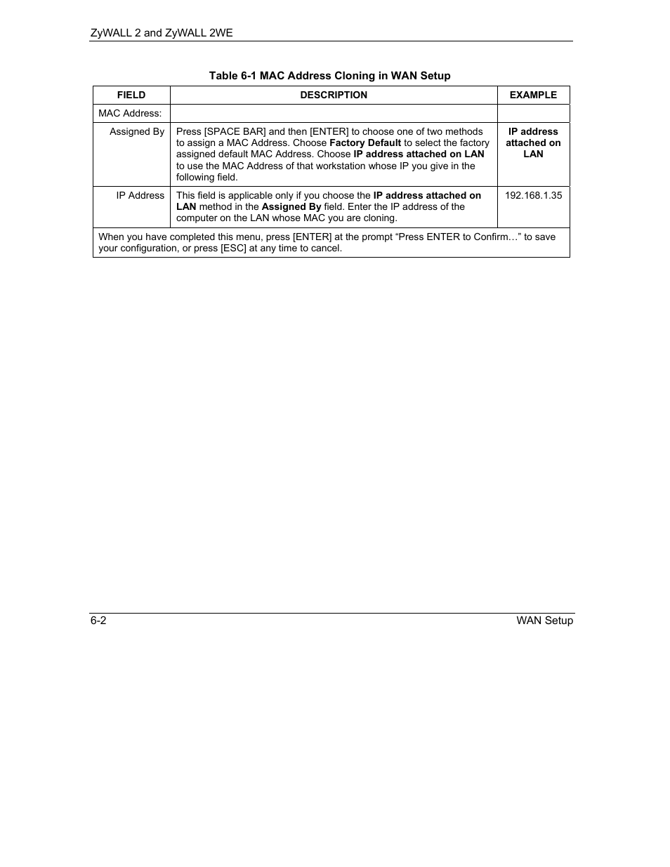 ZyXEL Communications ZyXEL ZyWALL 2WE User Manual | Page 64 / 433