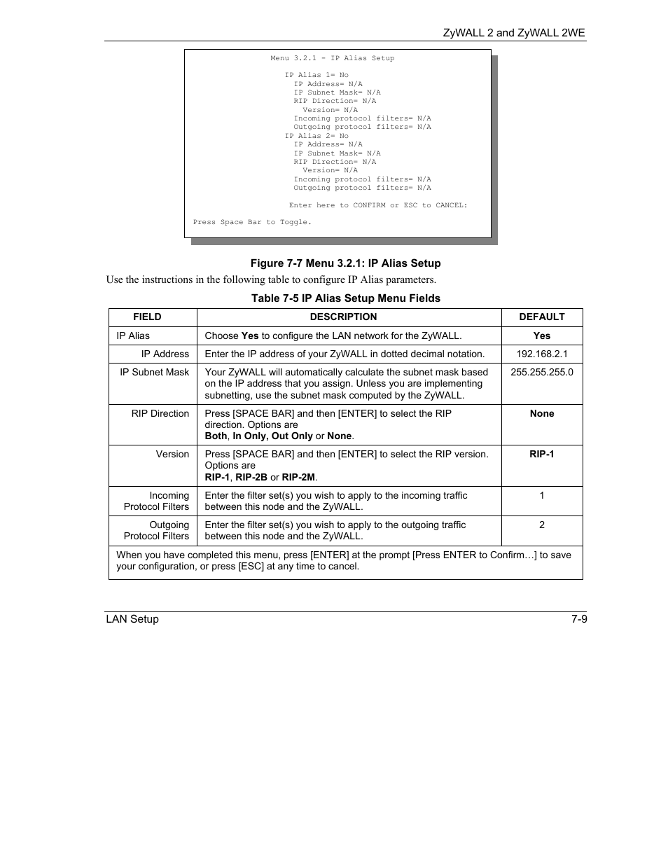 ZyXEL Communications ZyXEL ZyWALL 2WE User Manual | Page 73 / 433