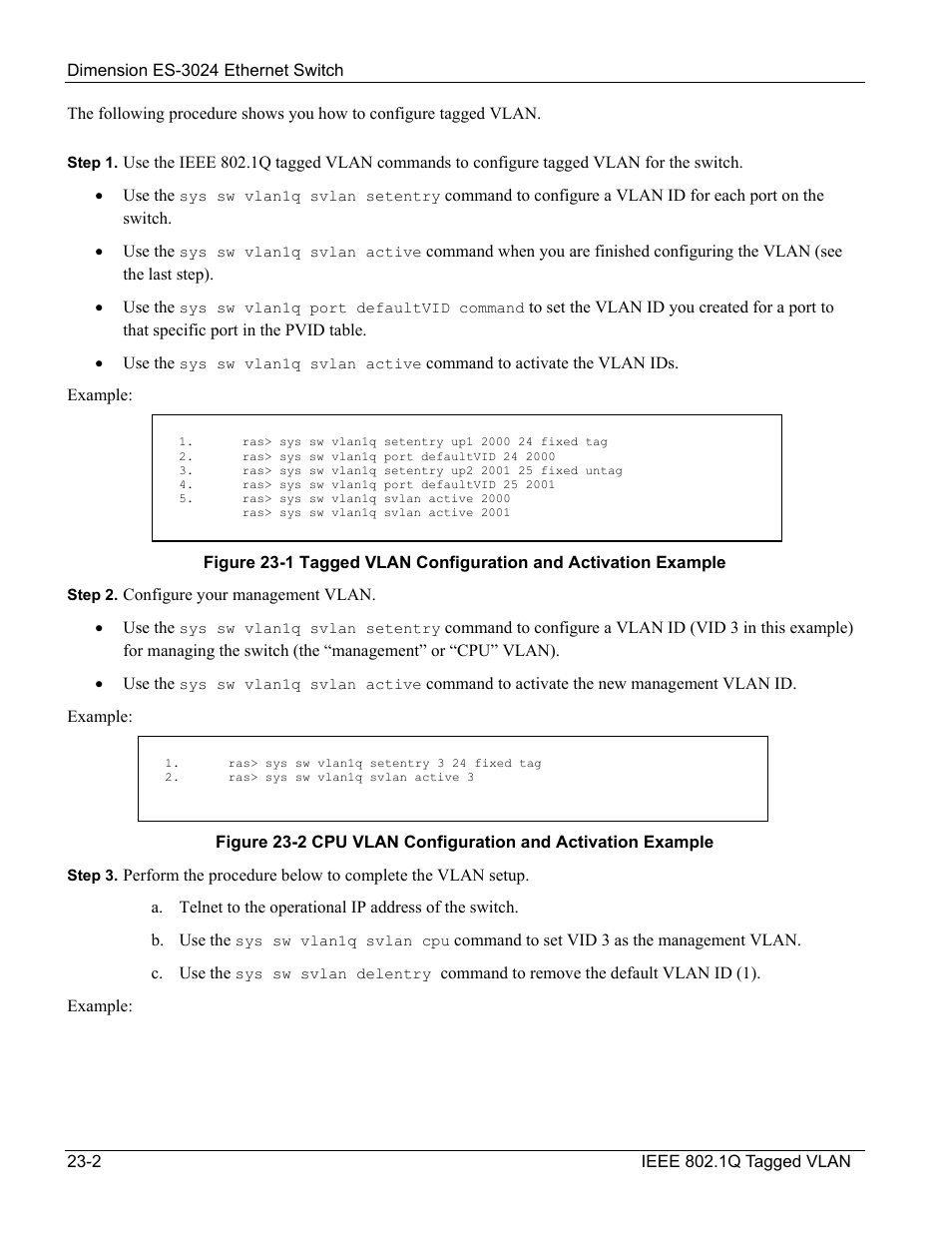 ZyXEL Communications ZyXEL Dimension ES-3024 User Manual | Page 148 / 167