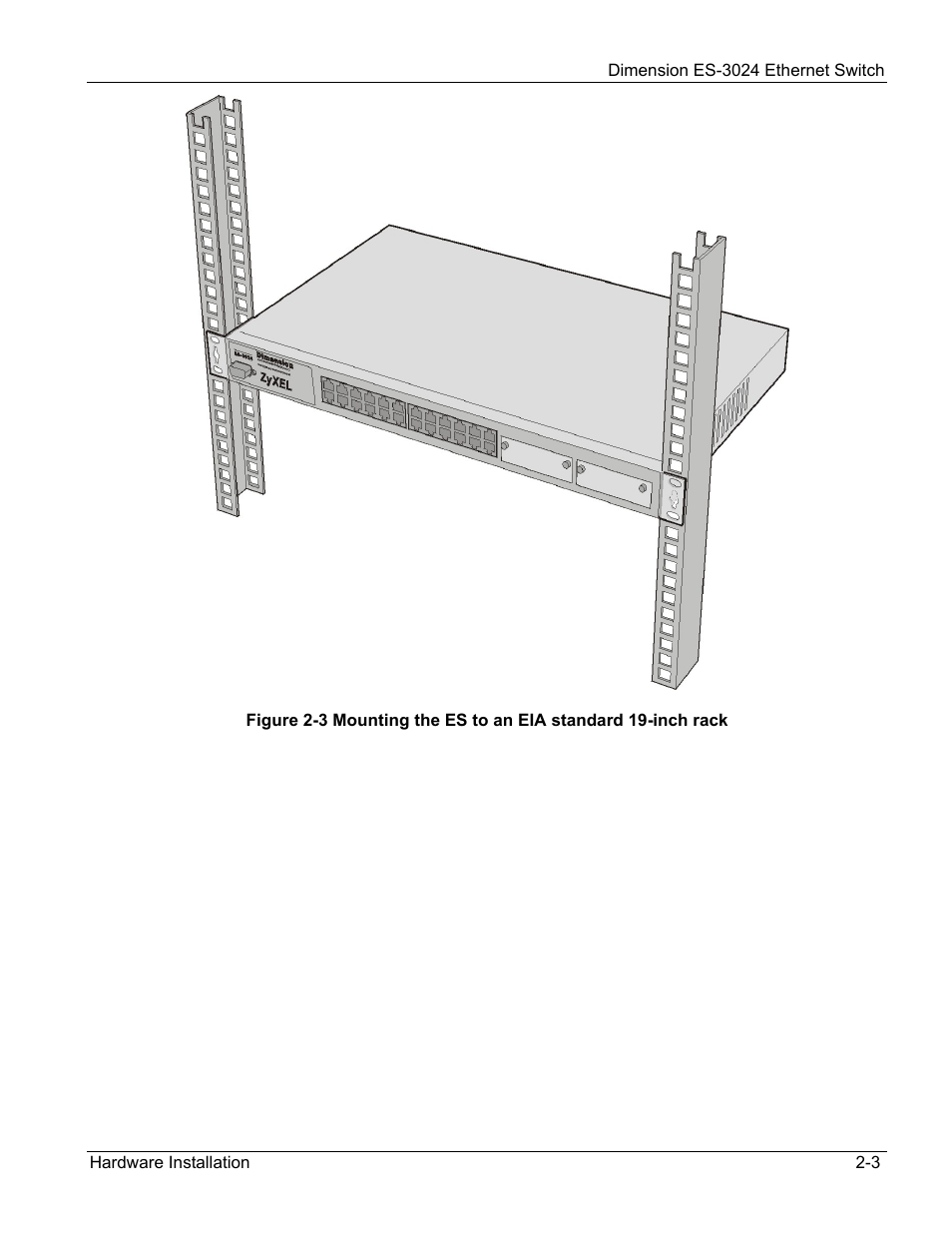 ZyXEL Communications ZyXEL Dimension ES-3024 User Manual | Page 31 / 167