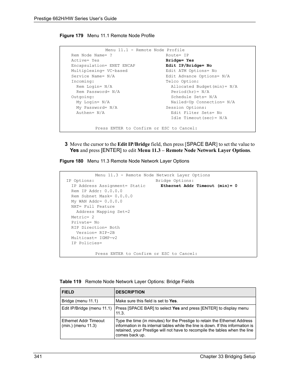 ZyXEL Communications 662HW Series User Manual | Page 341 / 563