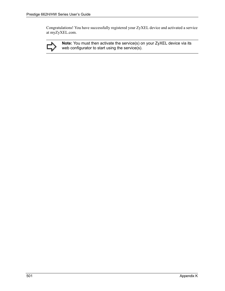 ZyXEL Communications 662HW Series User Manual | Page 501 / 563