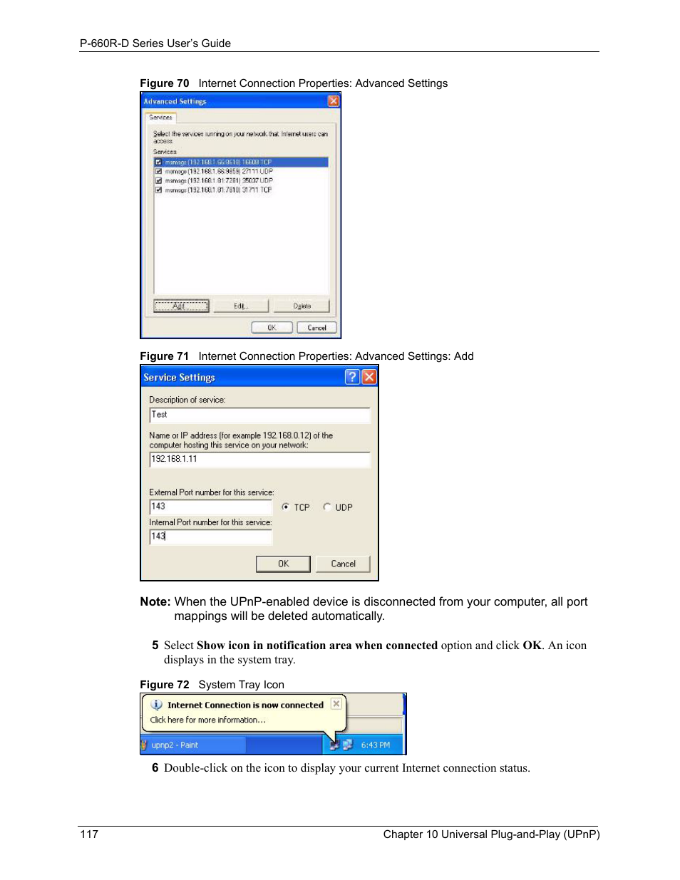 ZyXEL Communications P-660R-D Series User Manual | Page 118 / 204