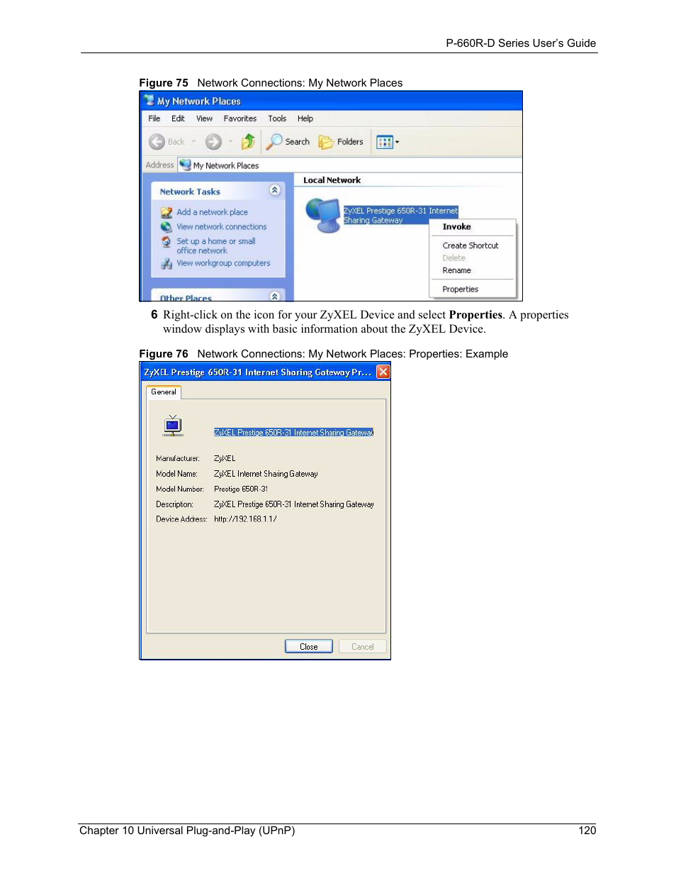 ZyXEL Communications P-660R-D Series User Manual | Page 121 / 204
