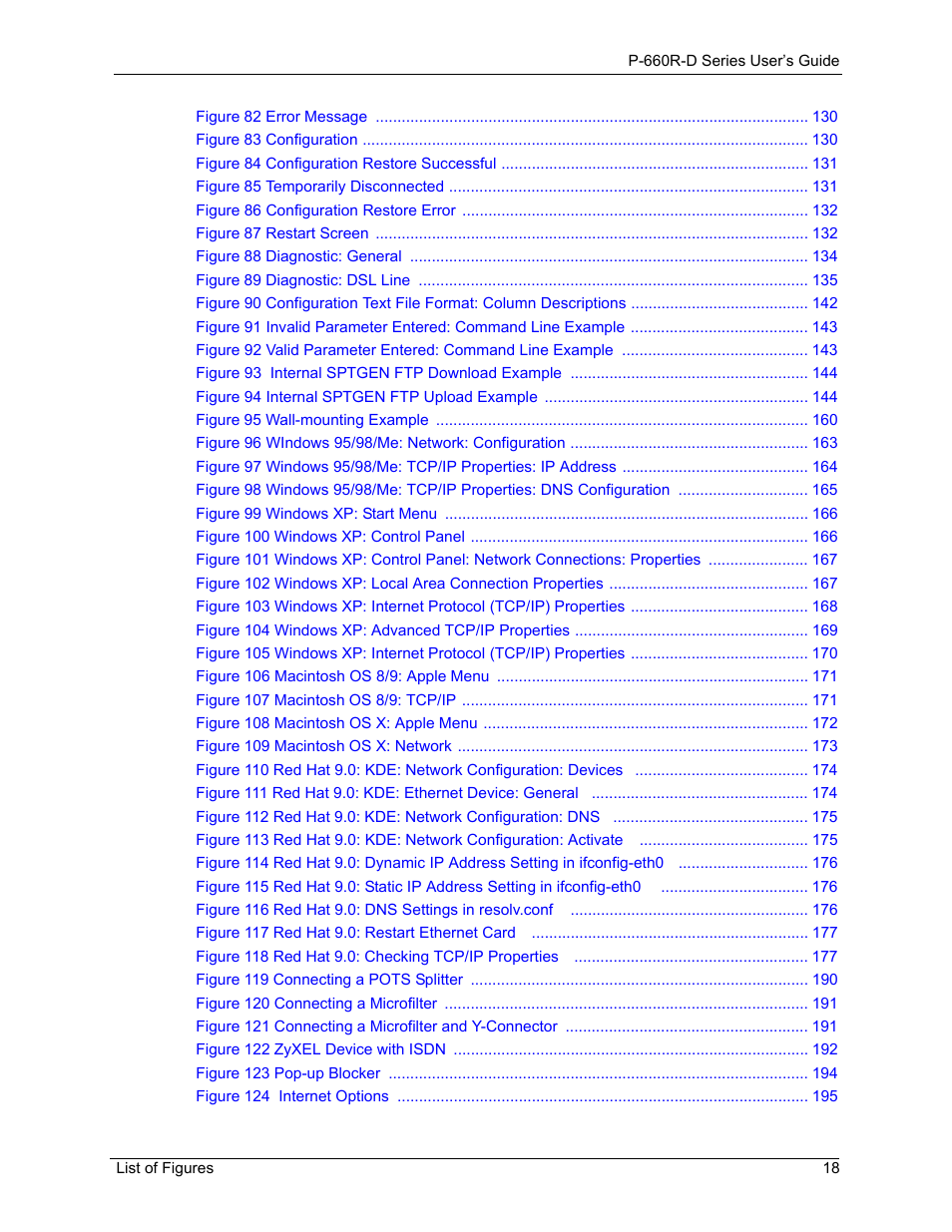ZyXEL Communications P-660R-D Series User Manual | Page 19 / 204