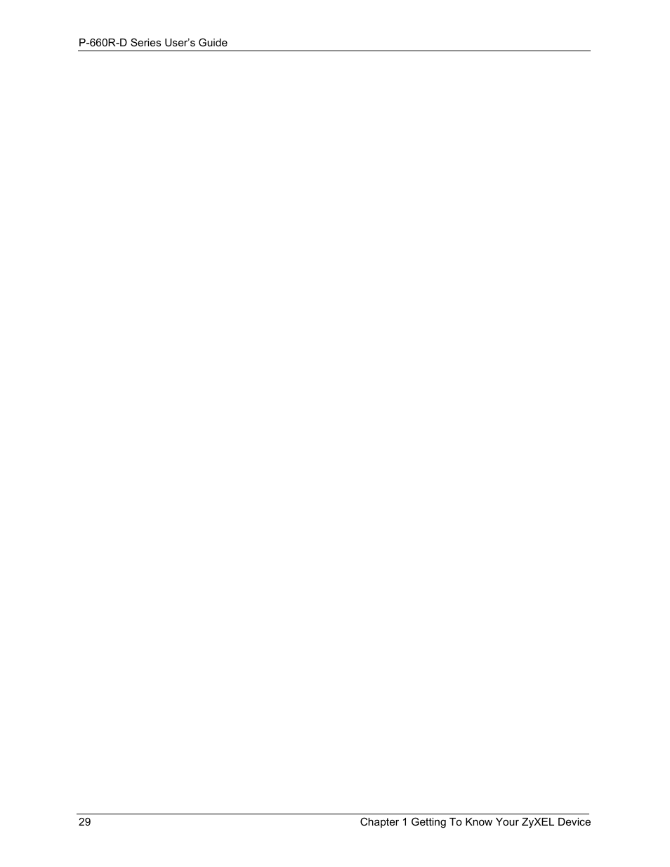 ZyXEL Communications P-660R-D Series User Manual | Page 30 / 204