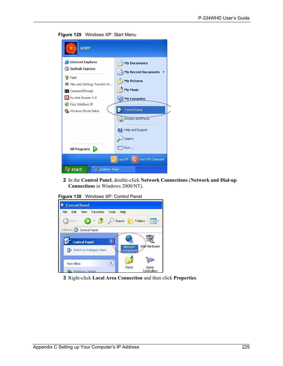 ZyXEL Communications P-334WHD User Manual | Page 225 / 300
