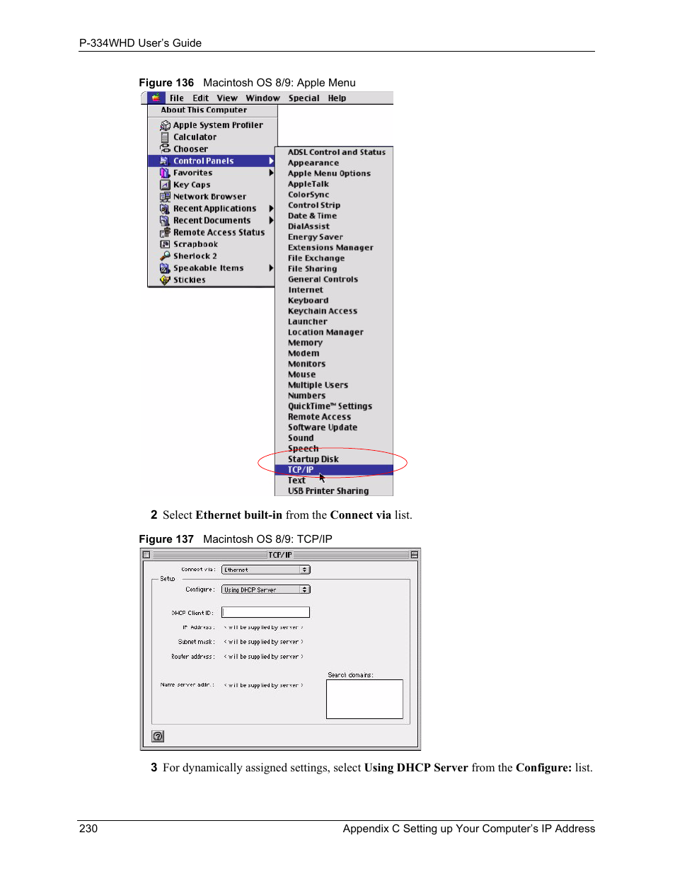 ZyXEL Communications P-334WHD User Manual | Page 230 / 300
