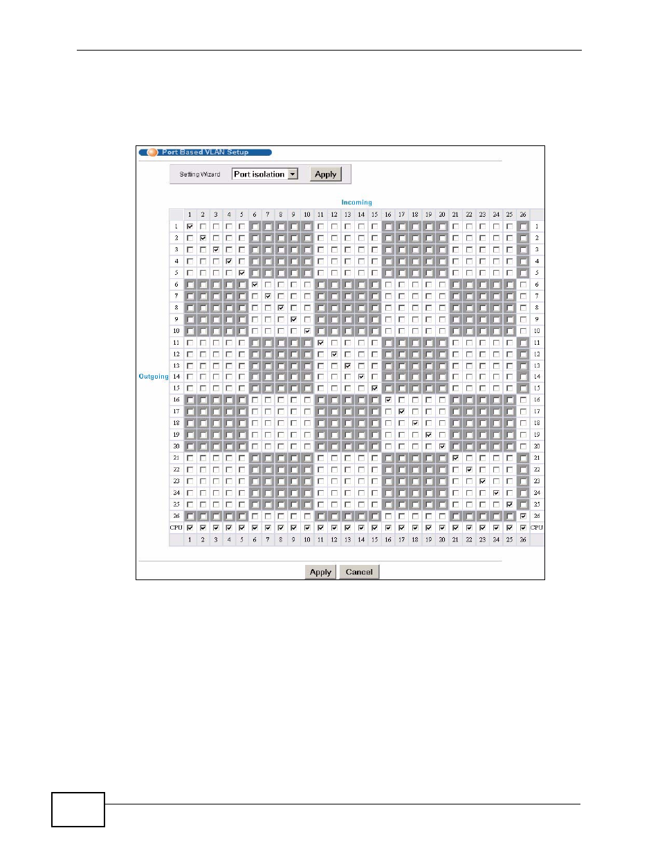 ZyXEL Communications XGS-4728F User Manual | Page 112 / 426